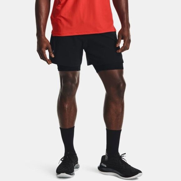 Under Armour Iso-Chill Men's Black Fitted Athletic Shorts Size 2XL NWT - Picture 1 of 12